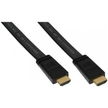 INLINE High Speed HDMI flat Cable with Ethernet 3m