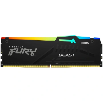 Pamięć Kingston Fury Beast RGB, DDR5, 16 GB, 5200M