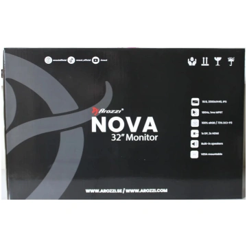 Arozzi Nova 32" QHD IPS monitors, 180Hz, 1ms, 2560