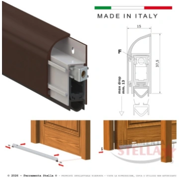 Paraspifferi Automatico Hermetic COMAX art 1450 Ma