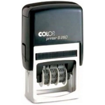 Zīmogs COLOP Datumu numerators S260 D16 (ISO stand