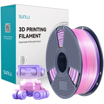 Sunlu Sunlu PLA+ Silk Filament (Rainbow) 03