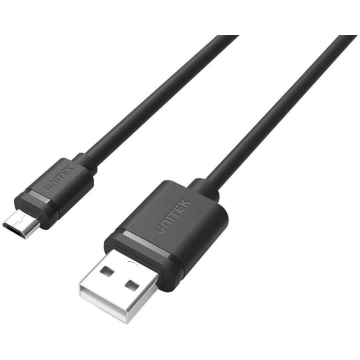 Kabelis Unitek USB - Micro-USB Y-C451GBK USB, Micr