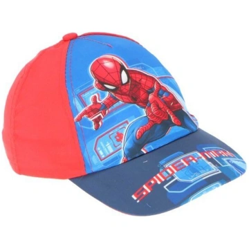 Bezizbola cepure Spiderman, sarkana Spider-Man