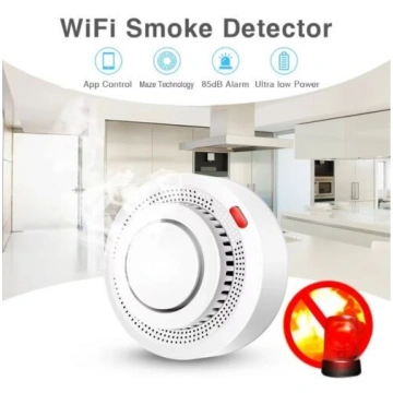 Tuya WiFi Smoke Alarm Fire Protection Smoke Detect