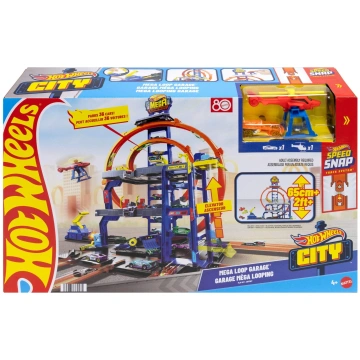 Autostāvvieta Mattel Hot Wheels City Mega Loop JLC