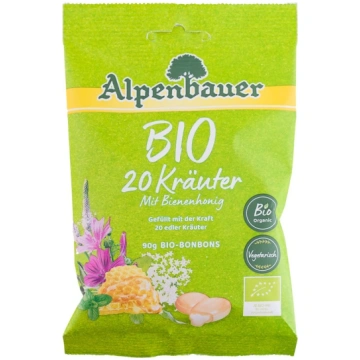 Alpenbauer Konfektes 20 augi + medus, 90 g