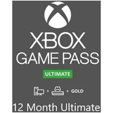 Xbox Game Pass Ultimate 12 mēnesis - Eiropas atslē
