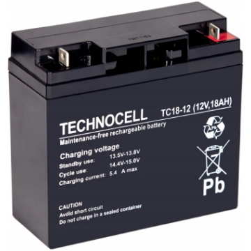TC18-12 18Ah 12v akumulators (003394)
