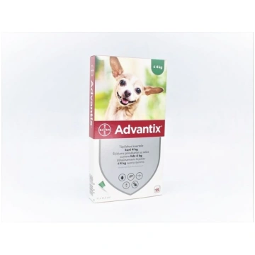 ADVANTIX 40MG ŠĶĪD 0.4ML SUŅIEM LĪDZ 4KG N4 BAYER