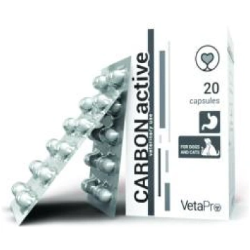 VetaPro Carbon Active uztura bagātinātāji suņiem u