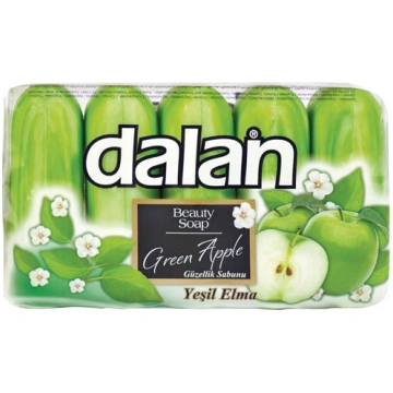 Tualetes ziepes "Dalan Green Apple", 5 x 75 g