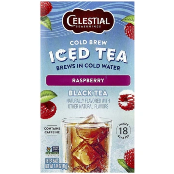 Celestial Seasonings, Cold Brew Iced Tea, Black Te
