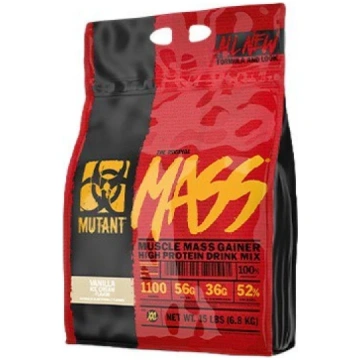 PVL Mutant Mass Gainer, vaniļas saldējums - 6800 g