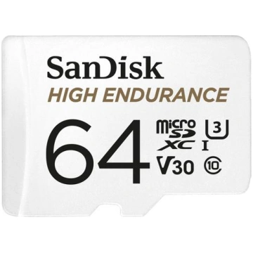 SANDISK SD MicroSD Card 64GB High Endurance SDXC S