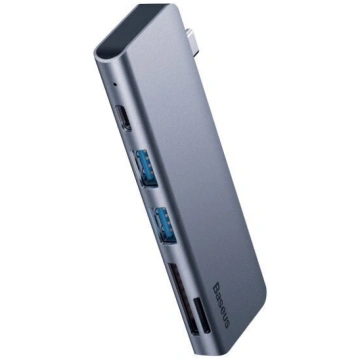 Parveidotājs Baseus Harmonica 5-in-1 HUB docking s