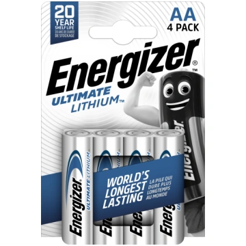 Energizer - Battery AA/LR6 Ultimate Lithium - Pack