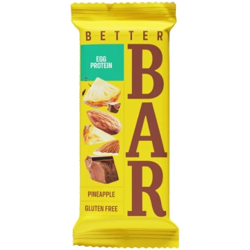 BETTER Ananāsu proteīna batoniņš, 45 g
