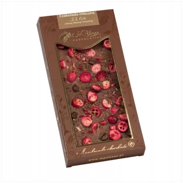 Šokolāde M.Pelczar Chocolatier piena šokolāde ar A