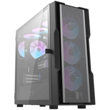 Darkflash DK431 Mesh computer case (black) + 4 ARG
