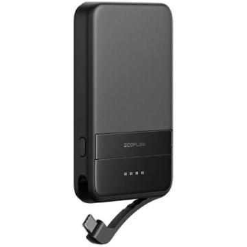 EcoFlow RAPID magnetic power bank, 5000mAh, (black