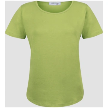 Maglia basica corta stondata C302 - PISTACCHIO / 2