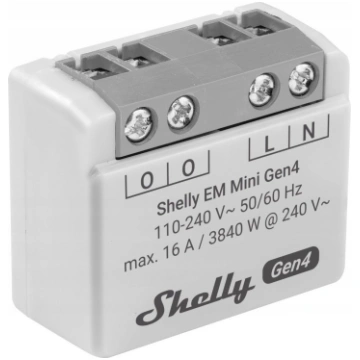 Shelly EM Mini Gen4 WiFi smart energy consumption 