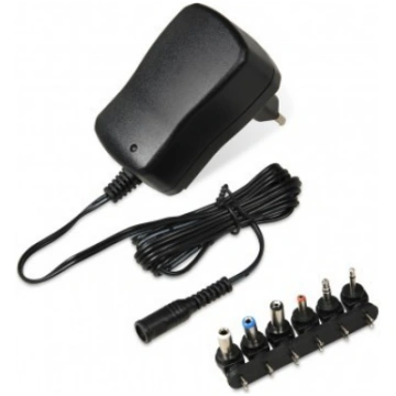 iBOX 1A Universal Power Adapter 6 plugs, Black IZU