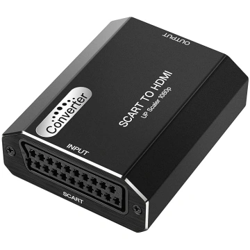 KUYIA Scart uz HDMI audio video audio pārveidotājs