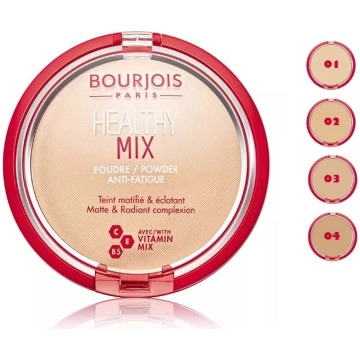 Bourjois Healthy Mix kompaktais pūderis - 08 Cappu