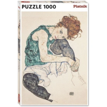 Piatnik Puzzle 1000 - Schiele Siedz plus-minus ca 