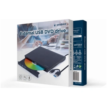 Gembird External USB DVD Drive | DVD-USB-031 | USB
