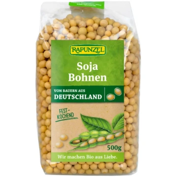 Sojas pupiņas, ekoloģiskas Rapunzel