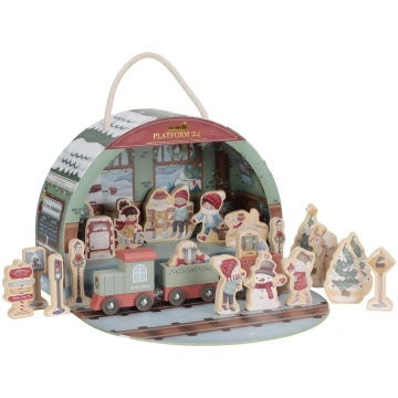 Little Dutch Advent Calendar Train Track ´Christma