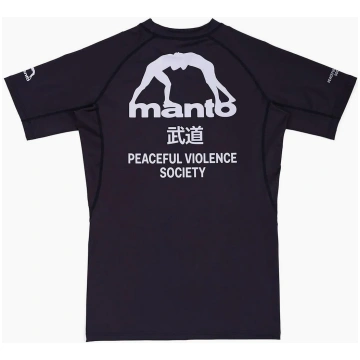 Rashguard Manto Society short sleeves black