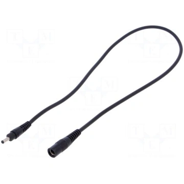Cable | 1x1mm2 | DC 3,5/1,3 plug,DC 5,5/2,1 socket
