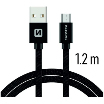 Swissten Textile Quick Charge Universal Micro USB 