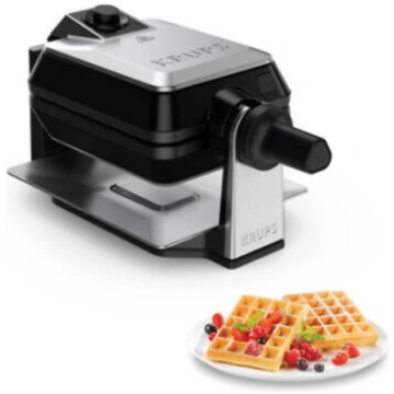 KRUPS FDD95D Professional Stainless Steel Waffle I