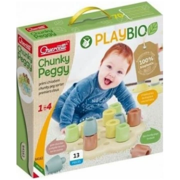 Quercetti Playbio* chunky peggy | 040-84162 | 8007