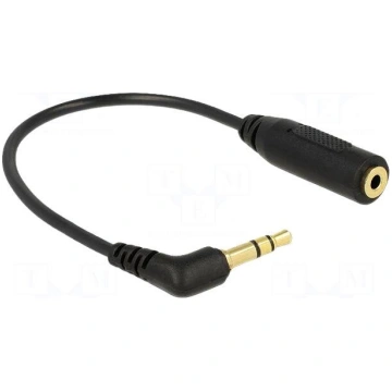 Cable | Jack 2.5mm 3pin socket,Jack 3.5mm 3pin ang
