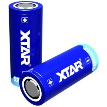 Akumulators 26650 3.6V XTAR litija 5200 mAh iepako