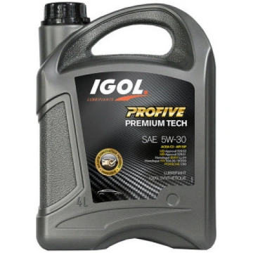 IGOL PROFIVE Premium Tech (ONYX) 5w30 4L IGOL ONYX