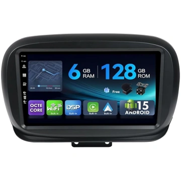 [6G+128G,Octa-Core] - MSD Autoradio für FIAT 500X 