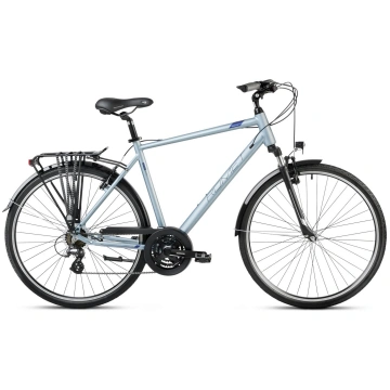Velosipēds Romet Wagant 1 2025 silver-blue : Rāmja