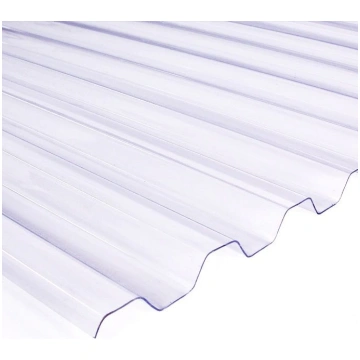Profilētā loksne PVC TRAPEZ, 0.90x2.00m, caurspīdī