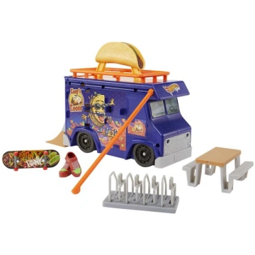 Hot Wheels Skate Truck Taco ar skrituļdēļiem un ap