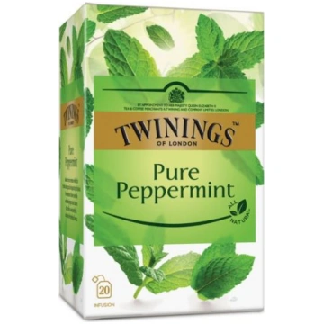 TWININGS PURE piparmētru tēja, 20TM