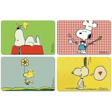 Logoshirt Peanuts I Snoopy & Woodstock I Brokastu 