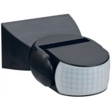 Kustības sensors 180gr 12m IP65 melns Thorgeon