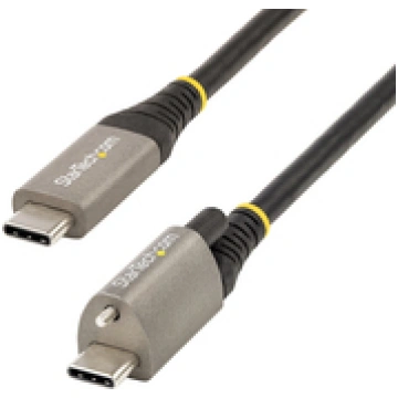 20in 50cm Top Screw Locking USB C Cable 10Gbps USB
